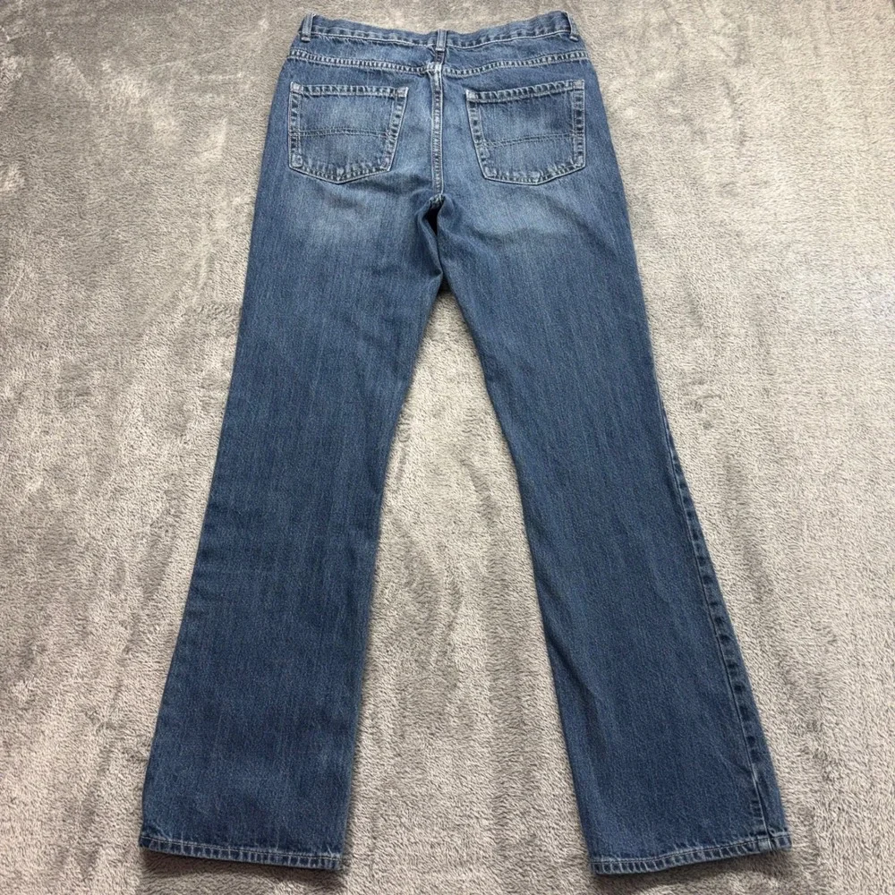 The Children's Place Bootcut Jeans Boys 18 Blue‎ Good Medium Wash Denim